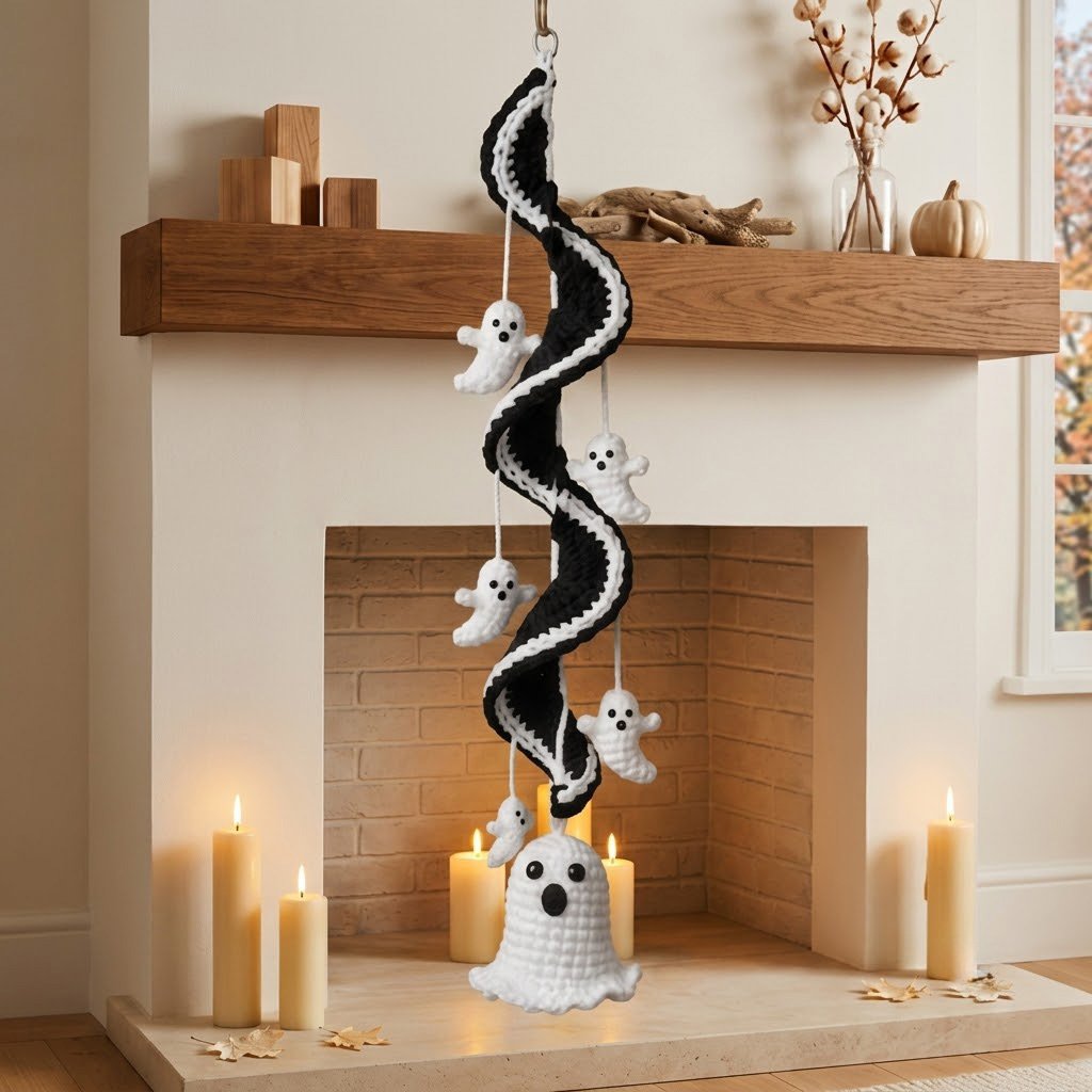 🔥Last Day 50% OFF - 🎃 Enchanted Halloween Crochet Spiral DIY Kit 