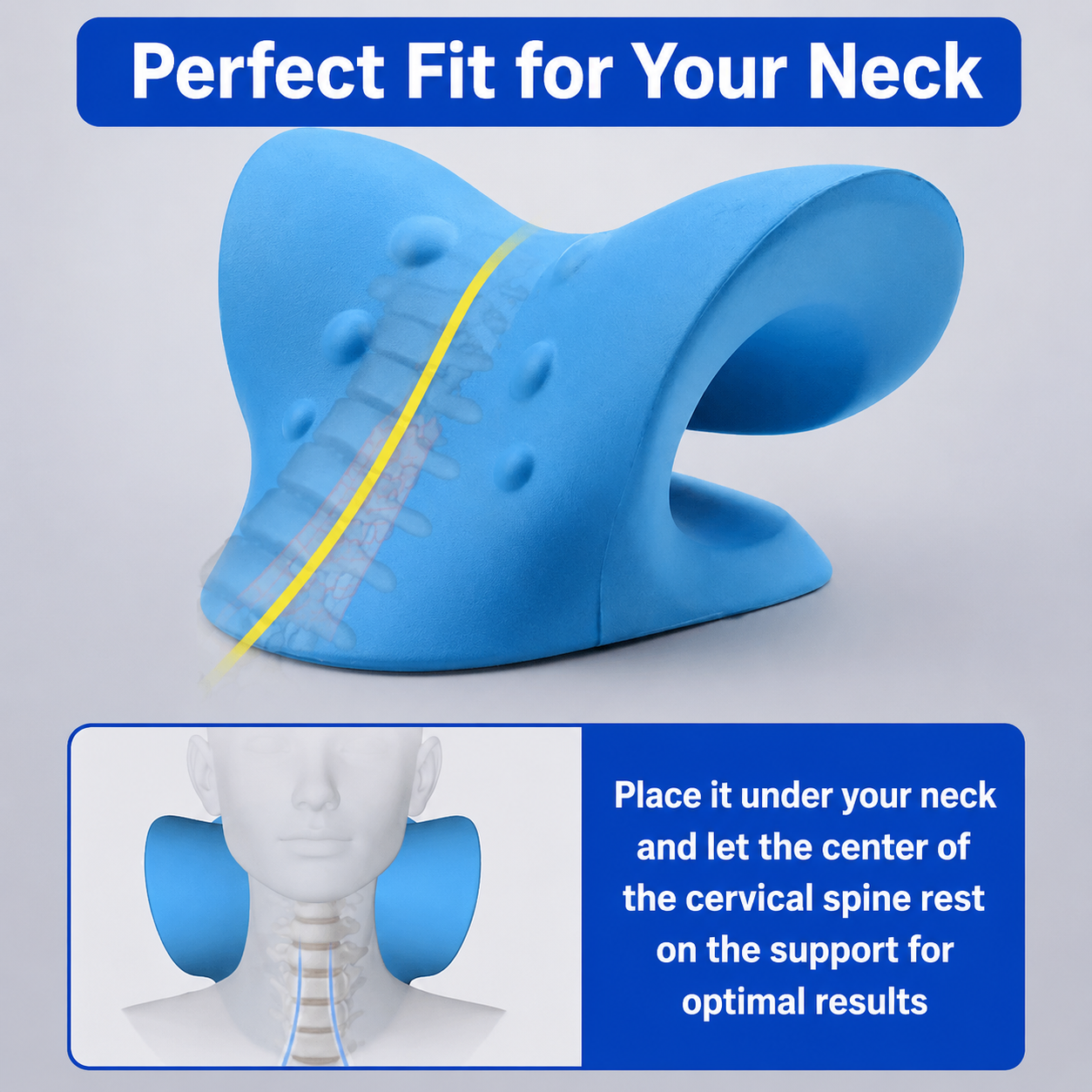 💥LAST DAY 48% OFF🔥NECK AND SHOULDER CERVICAL RELIEF PILLOW