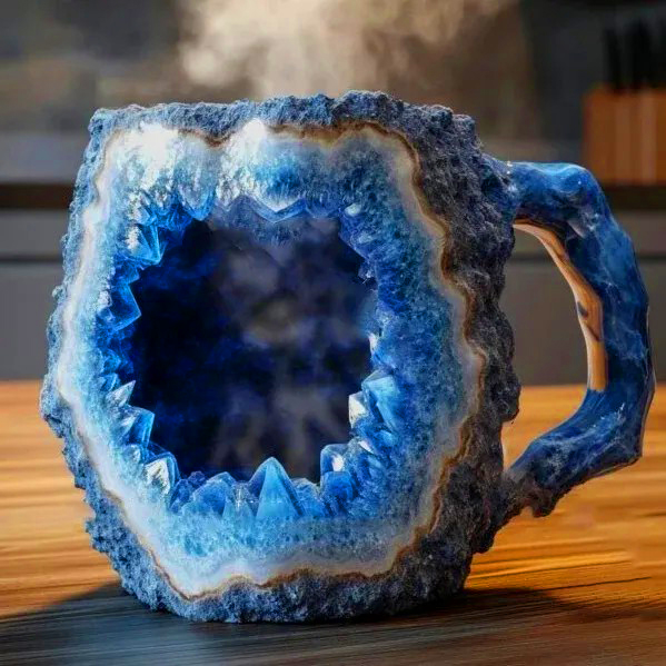 🔥2026 HOT SALE ✨️ New Mineral Crystal Coffee Mugs☕