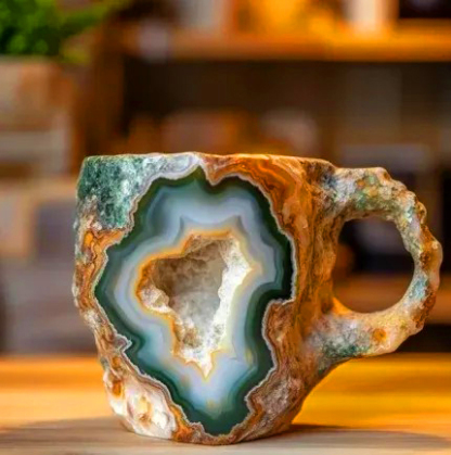 🔥2026 HOT SALE ✨️ New Mineral Crystal Coffee Mugs☕