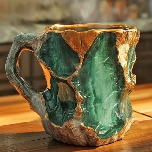 🔥2026 HOT SALE ✨️ New Mineral Crystal Coffee Mugs☕
