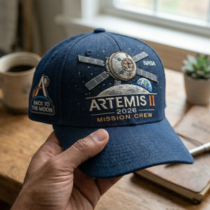 🚀Flash Sale 45% OFF 🌕 Artemis II Lunar Mission Commemorative Cap (Buy 2 Free Shipping)
