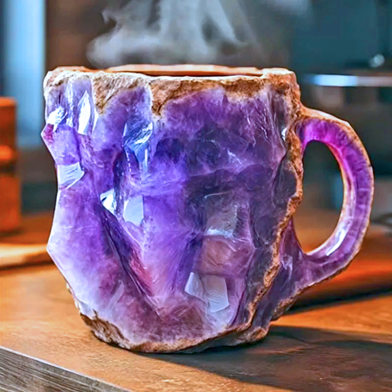 🔥2026 HOT SALE ✨️ New Mineral Crystal Coffee Mugs☕