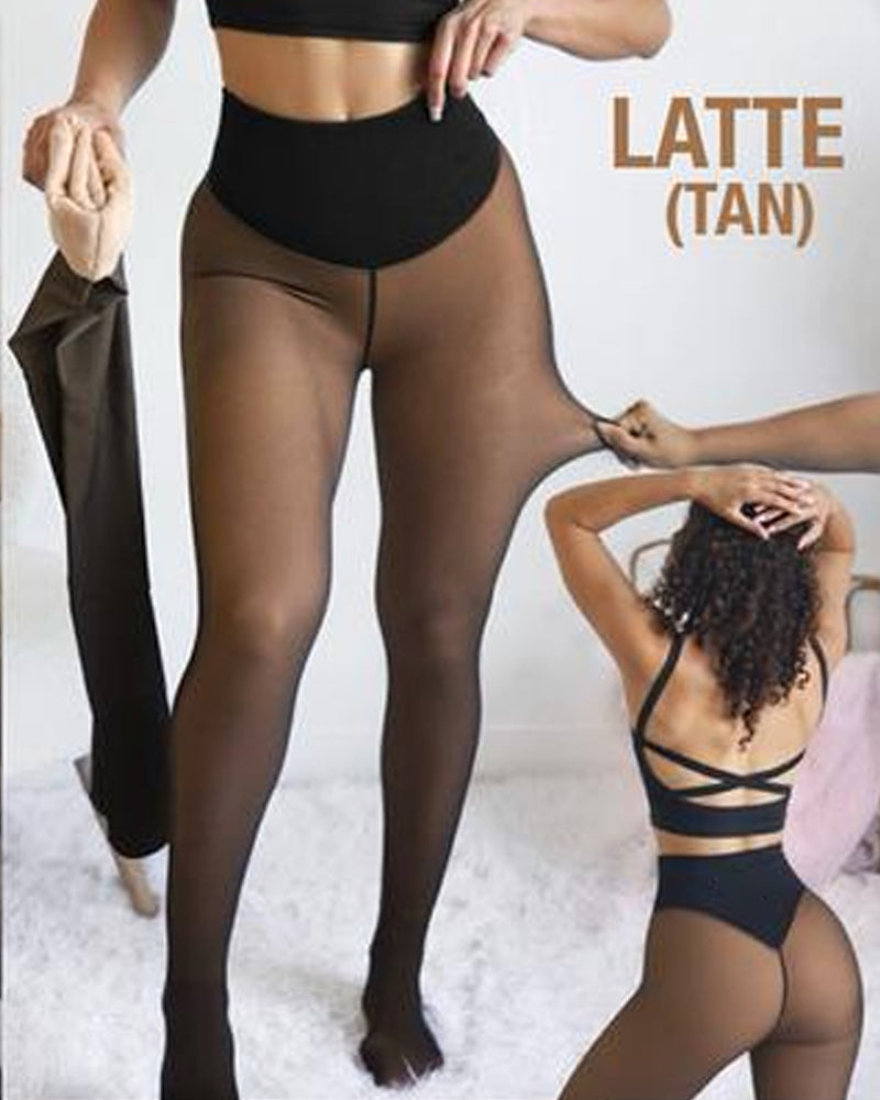 💃LAST DAY SALE 50% OFF!⚡50K+ SOLD!❄️One-Seam Shaping Fleece Leggings✨Stay Warm & Look Snatched. 💕