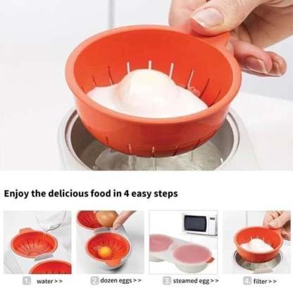 HOT SALE--43% OFF🔥🔥-- Draining Egg Boiler--(BUY 2 GET 1 FREE NOW)