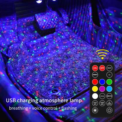 🔥 Car Interior Ambient Lights- (Contains 4 light bars) 🎁
