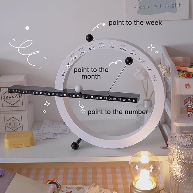🔥New Year Sale 49% OFF🎉Magnetic Ball Perpetual Calendar