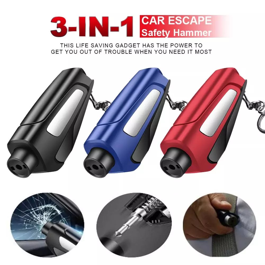 2023 Upgraded 3 in 1 car window breaker