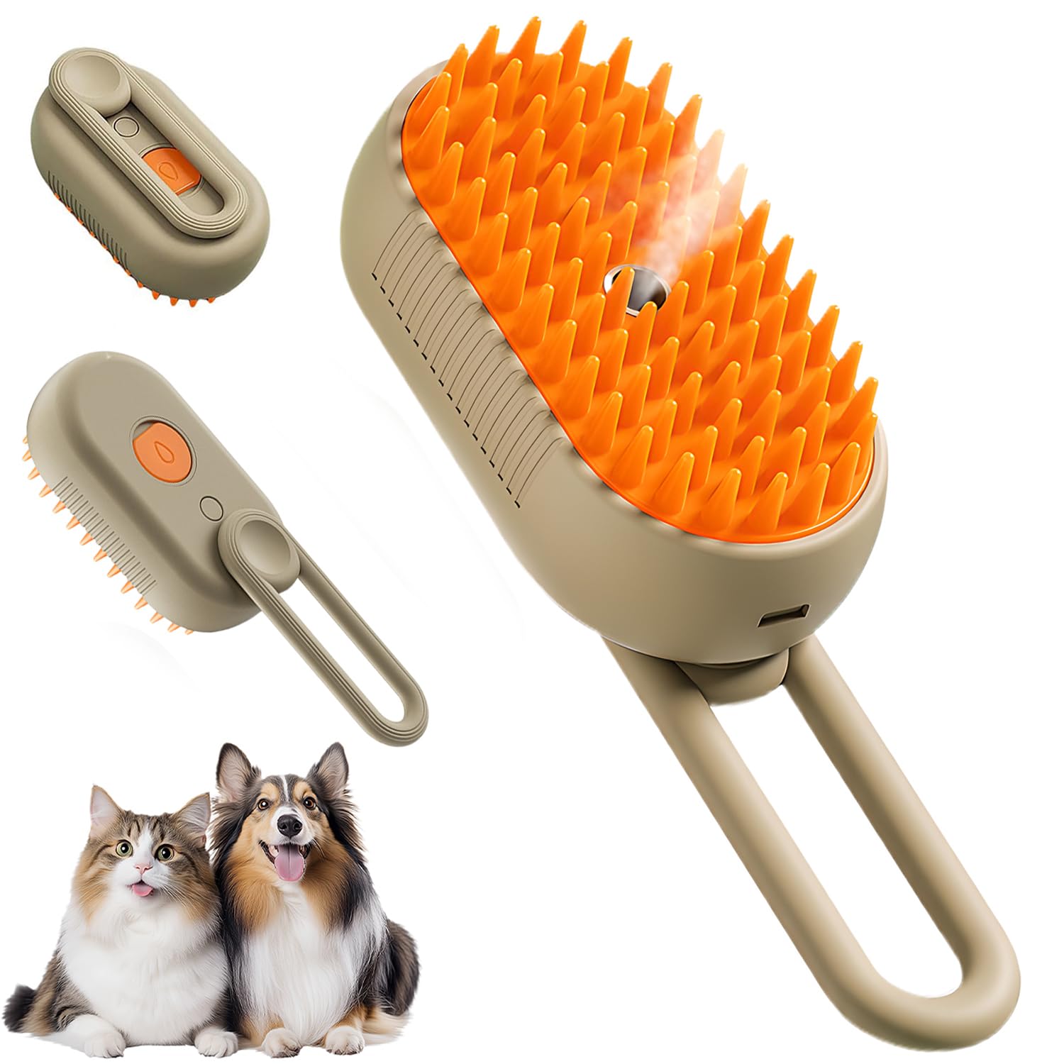 😻 Gentle Cat Grooming Comb | Remove Loose Fur & Massage Your Pet - 50% OFF 🐾