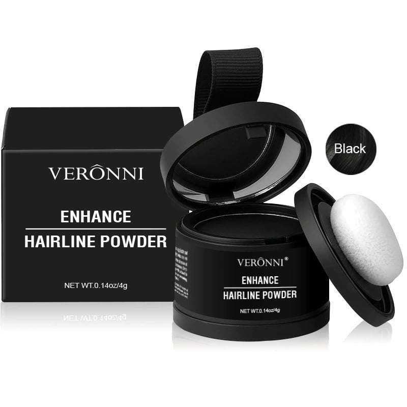 VERONNI Hairline Powder - Instant Root Touch-Up & Scalp Coverage