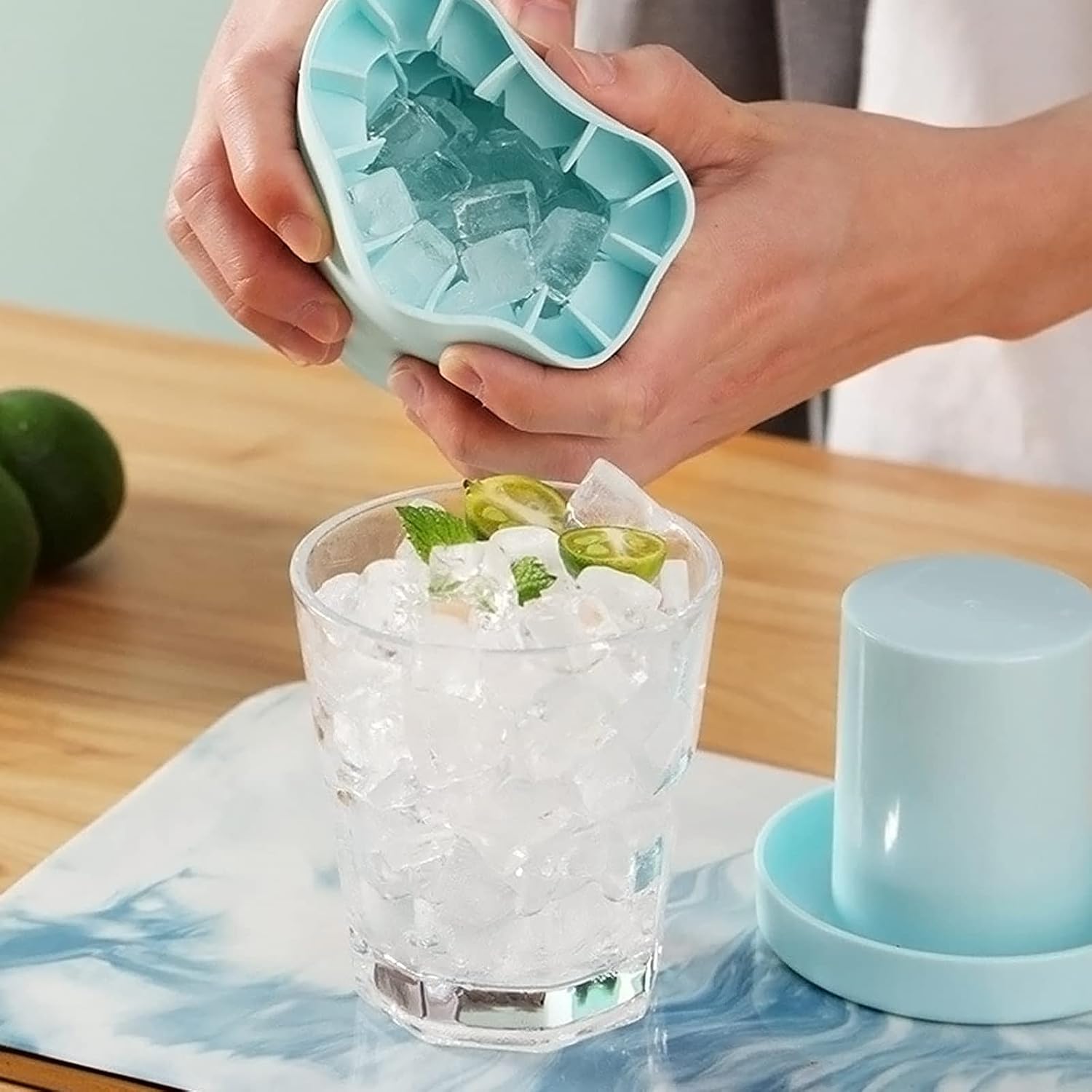 🔥Limited Time 49% Off✨Quick Freezing Silicone Ice Cube Mold ❄️