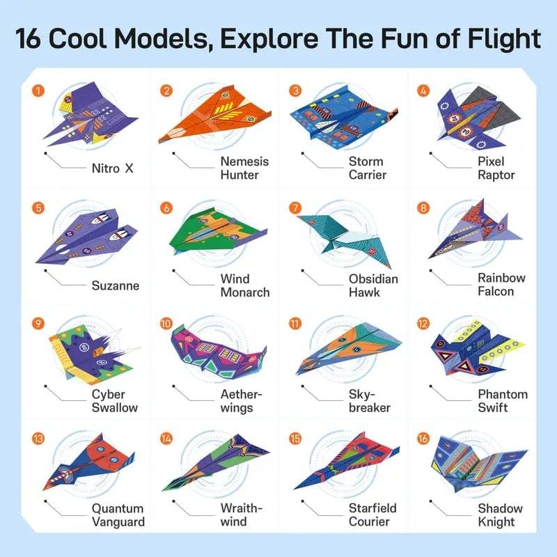 🔥✨DIY Paper Airplane Book