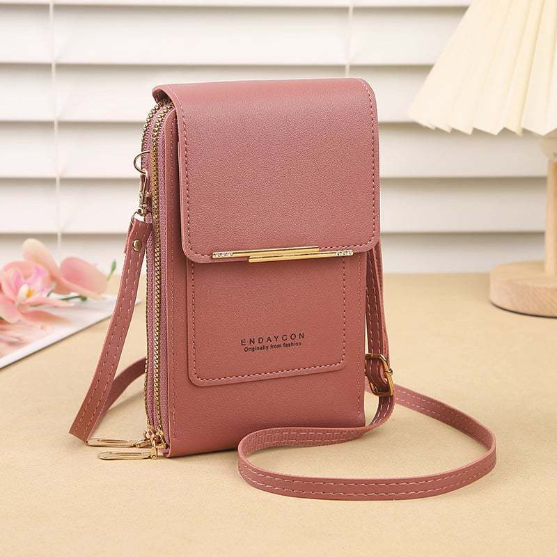 Women's Touch Screen Mobile Phone Messenger Bag