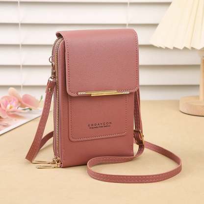 Women's Touch Screen Mobile Phone Messenger Bag
