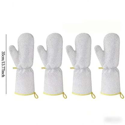 🔥2026 Best-Sellers-Waterproof Oil-Resistant Heat-Resistant Steel Wire Dishwashing Gloves