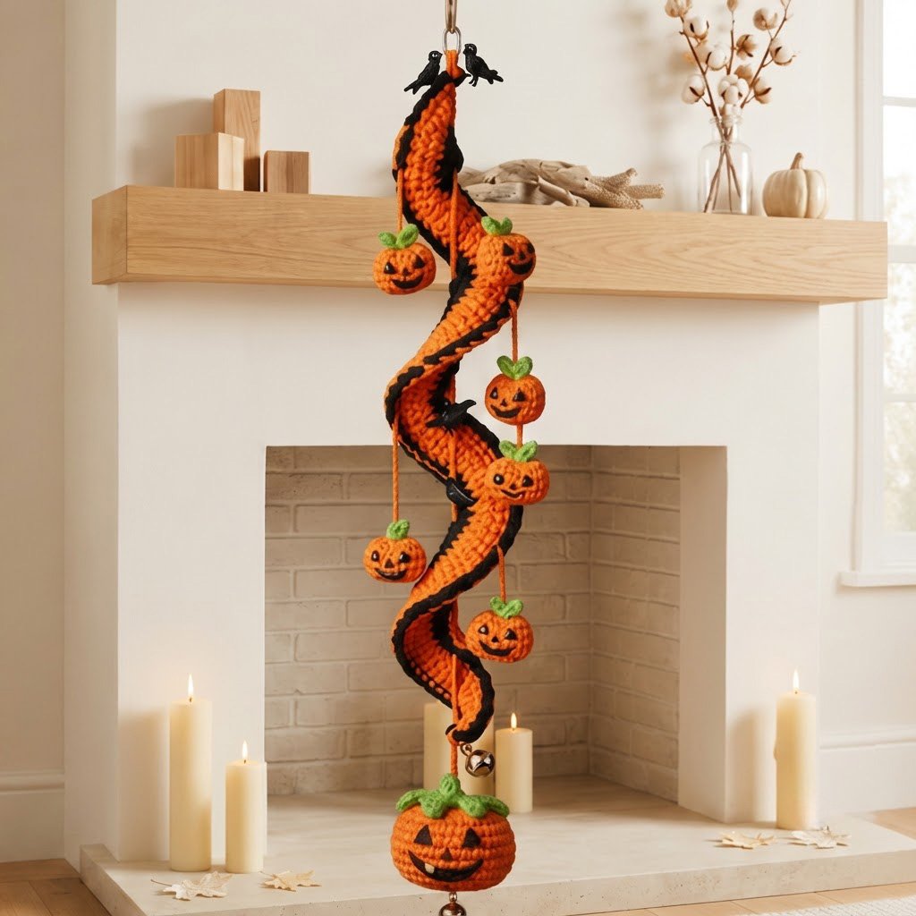 🔥Last Day 50% OFF - 🎃 Enchanted Halloween Crochet Spiral DIY Kit 