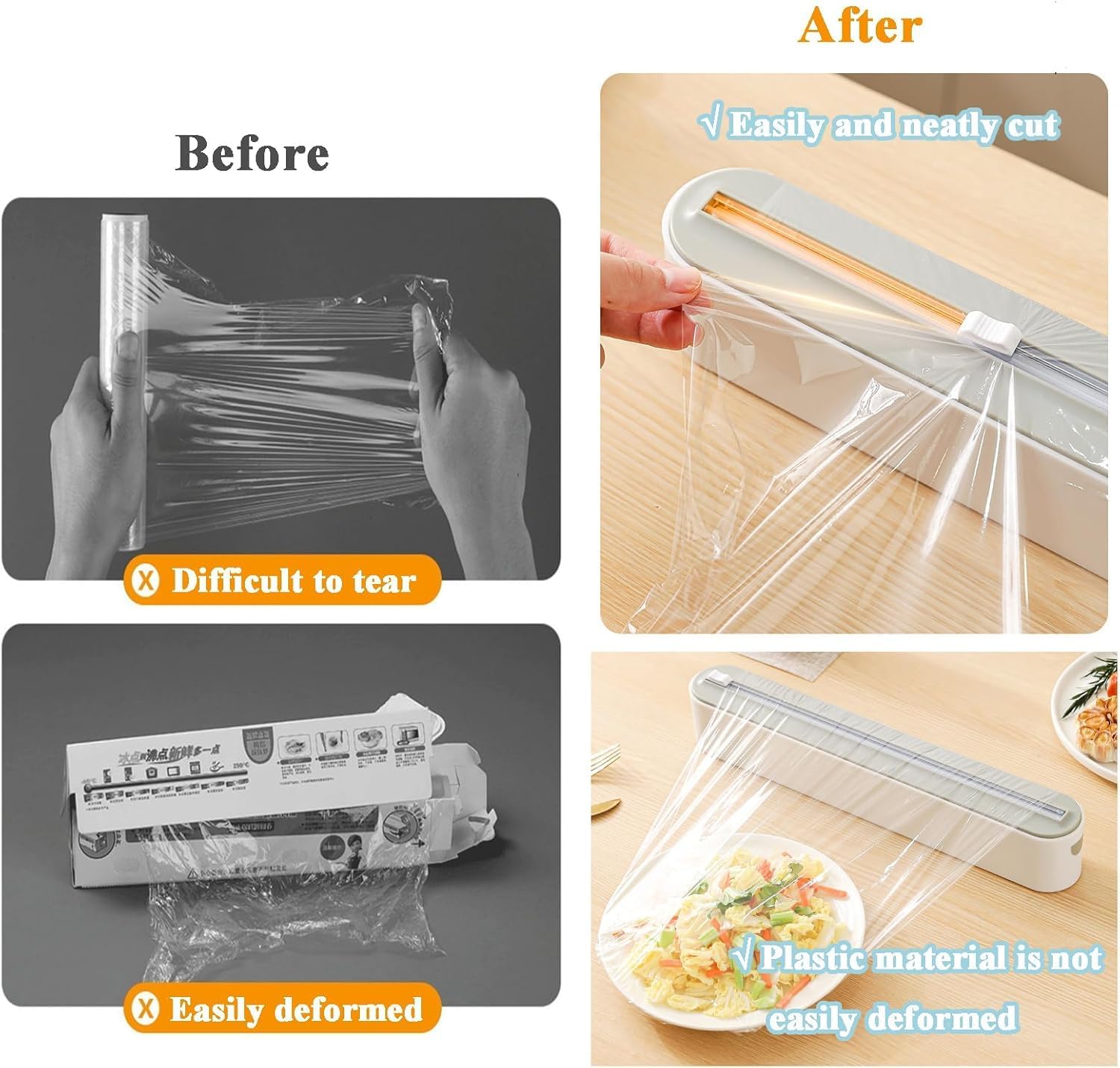 🔥Last Day 49% OFF🔥🎉Magnetic Wrap Dispenser with Cutter