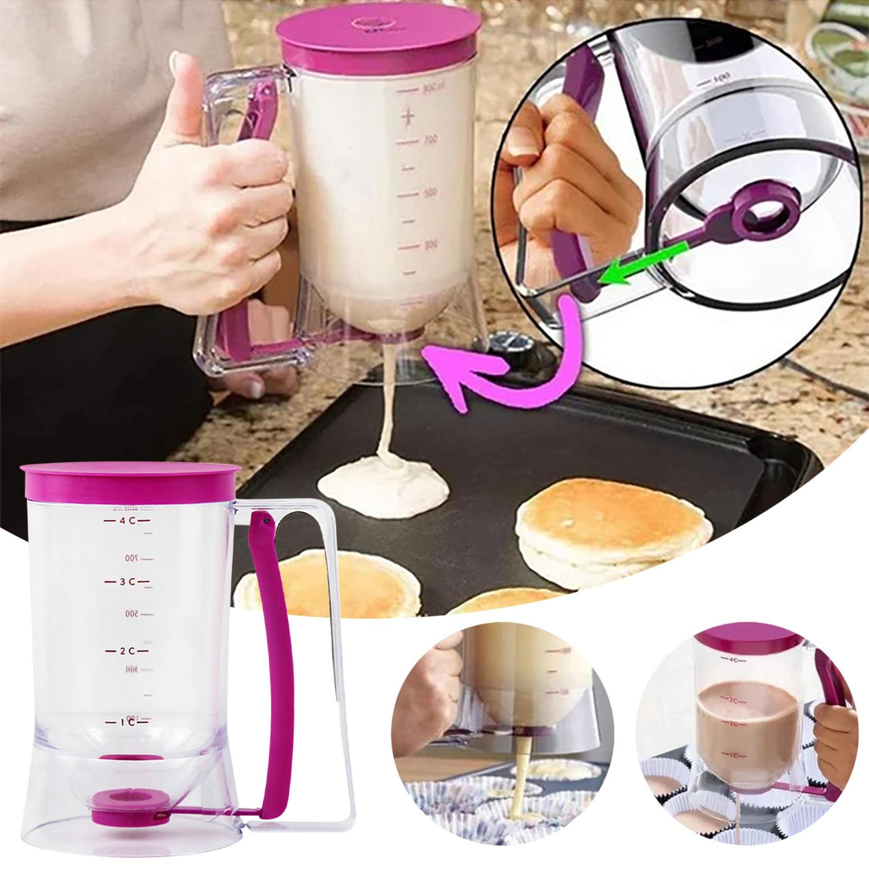 🧁Batter Cupcake Pancake Cake Separator Dispenser Tool⭐🍰