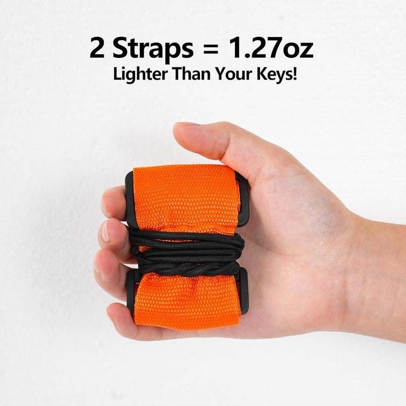 💥 2 packs Multi Use Strong Adjustable Luggage Connector Straps