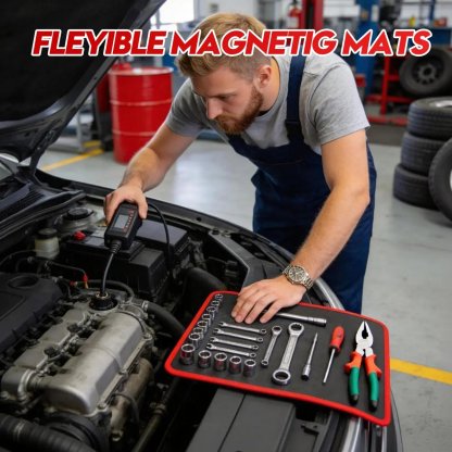 Scratchproof Magnetic Tool Mat & Holder