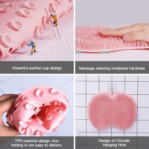🔥Last Day 50% OFF🔥Shower Foot & Back Scrubber, Massage Pad