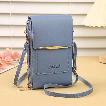 Women's Touch Screen Mobile Phone Messenger Bag