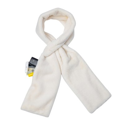 ✨Unlock a New Fashion Storage Posture in Winter⛄Faux Fur Pull-Through Scarf with Zipper Pocket 🧣✨