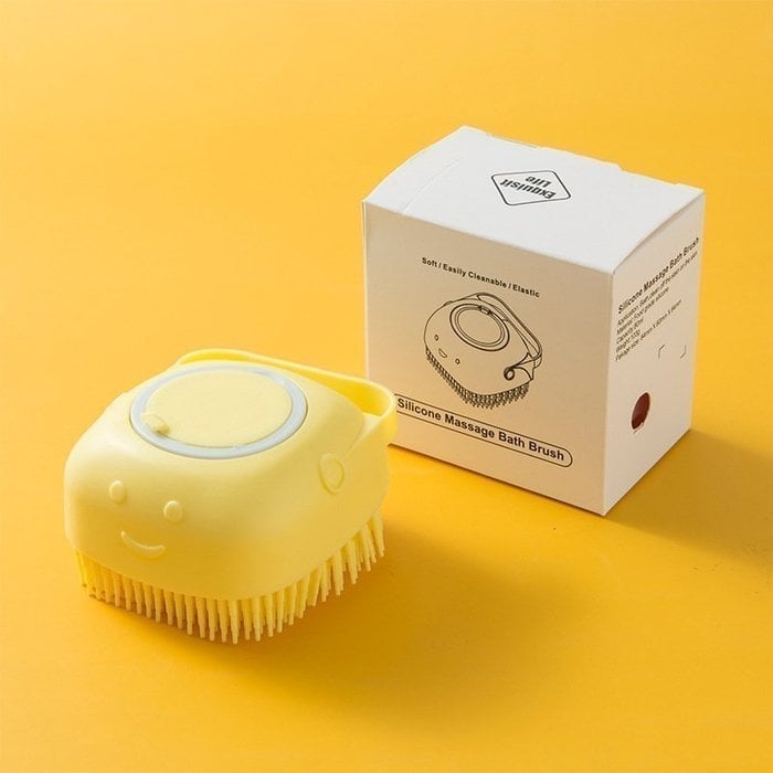 🧼🧼Bathroom 🐶Dog Cat🐱 Bath Brush Massage Gloves Soft Safety Silicone Comb Pet Accessories❤❤