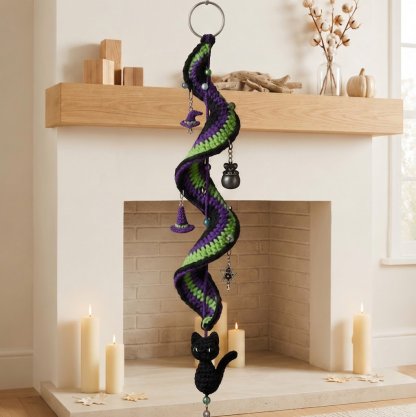 🔥Last Day 50% OFF - 🎃 Enchanted Halloween Crochet Spiral DIY Kit 