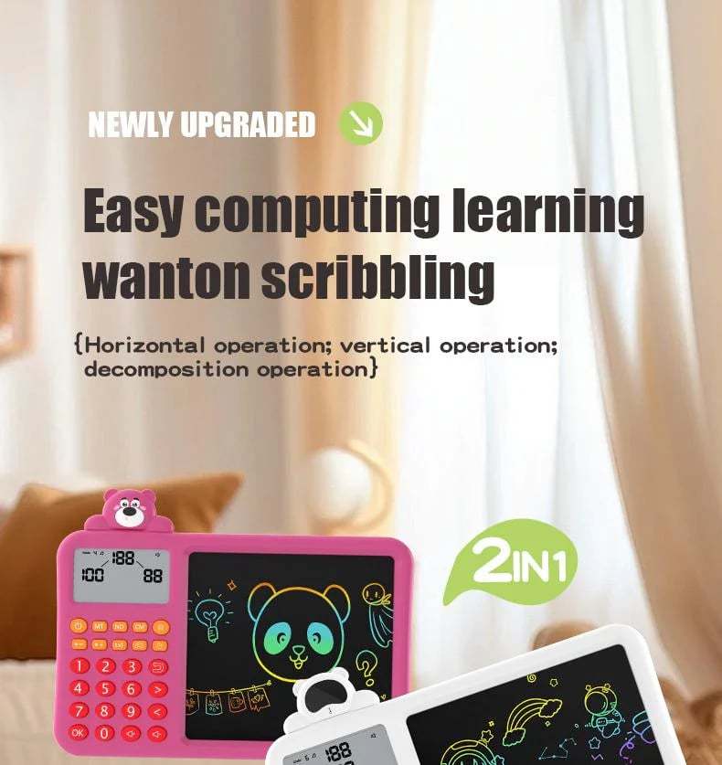 ➕➖Math Games for Kids | Electronic Learning Toy for Addition, Subtraction, Multiplication & Division | Portable Brain Teaser