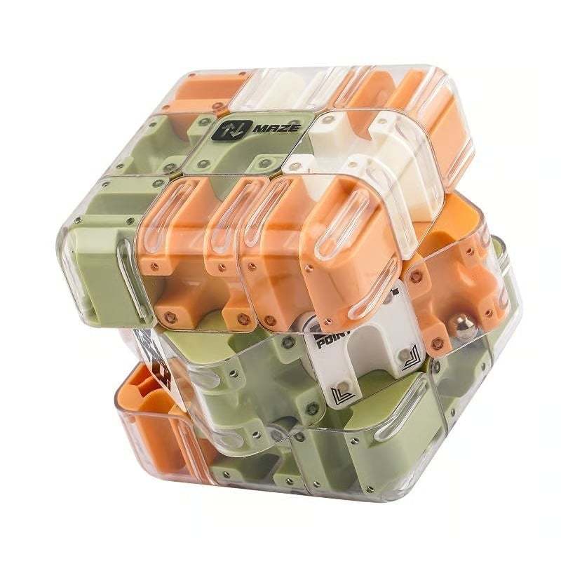 🔥 LAST DAY 49% OFF - 2026 New 3D Rolling Ball Maze Cube 🎁