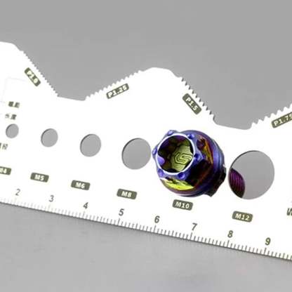 💥Stainless Steel Double-Sided Bolt Gauge Card