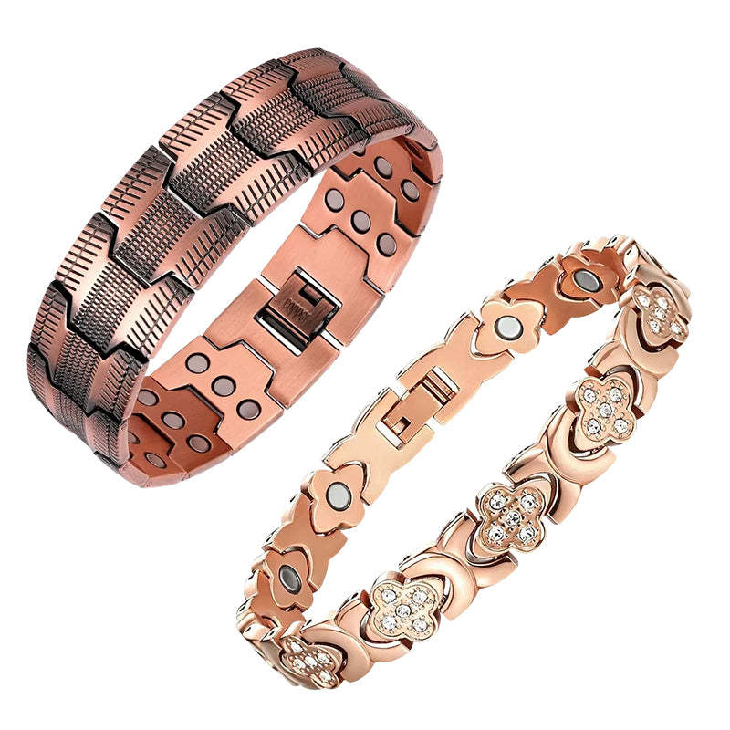🔥LAST DAY 70% OFF🔥-Flower Copper Bracelet