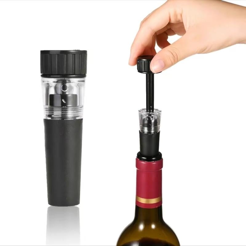 🍷Damp-Proof Air Pump Cork Remover for Effortless Family Entertaining🍾 💨