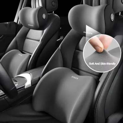 49% OFF ✨Hot Sale 🎁 Car Headrest & Lumbar Support Cushion🚗
