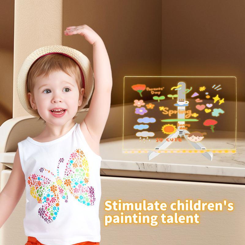 🎁Creative Rewritable Acrylic LED Message Board 🎨