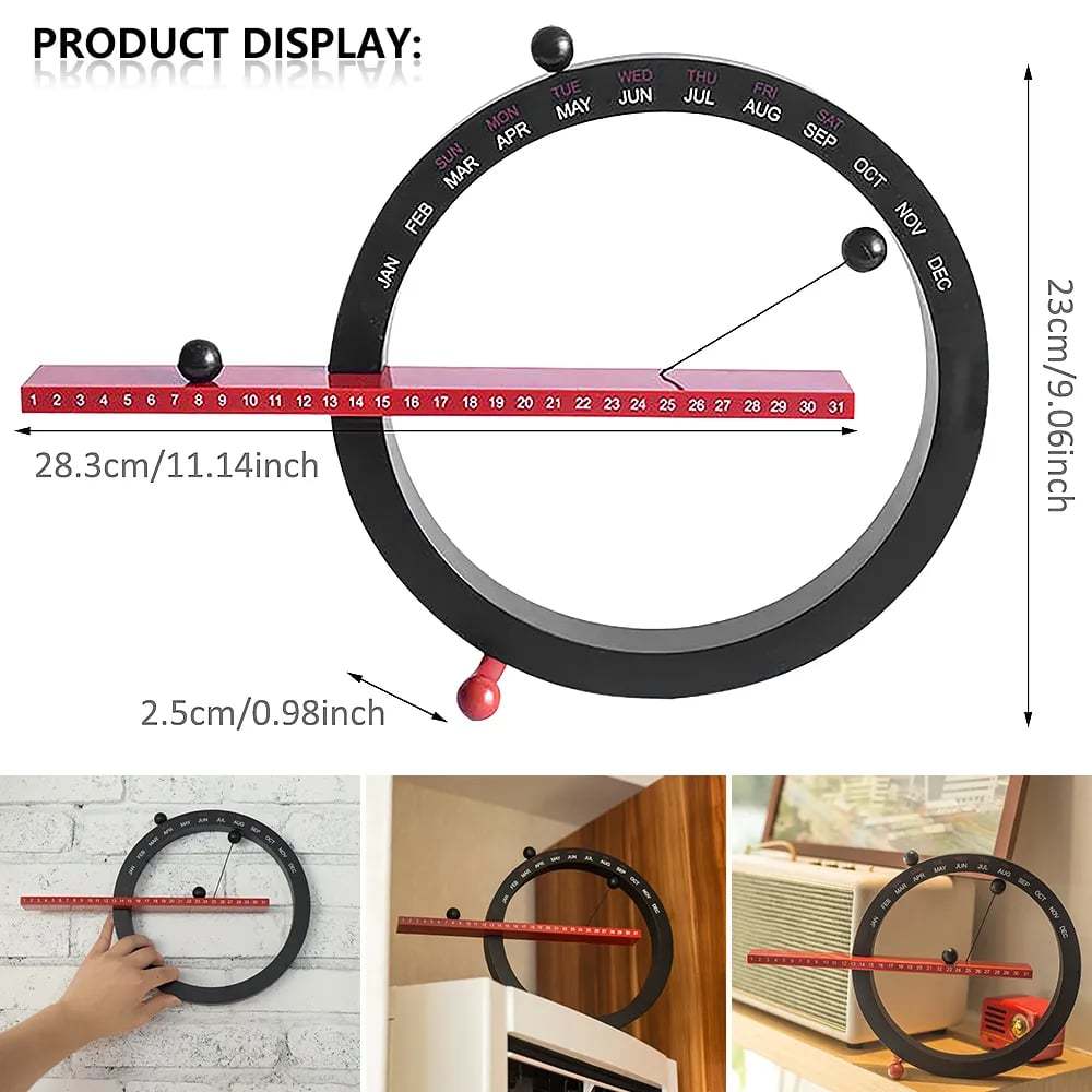 🔥New Year Sale 49% OFF🎉Magnetic Ball Perpetual Calendar