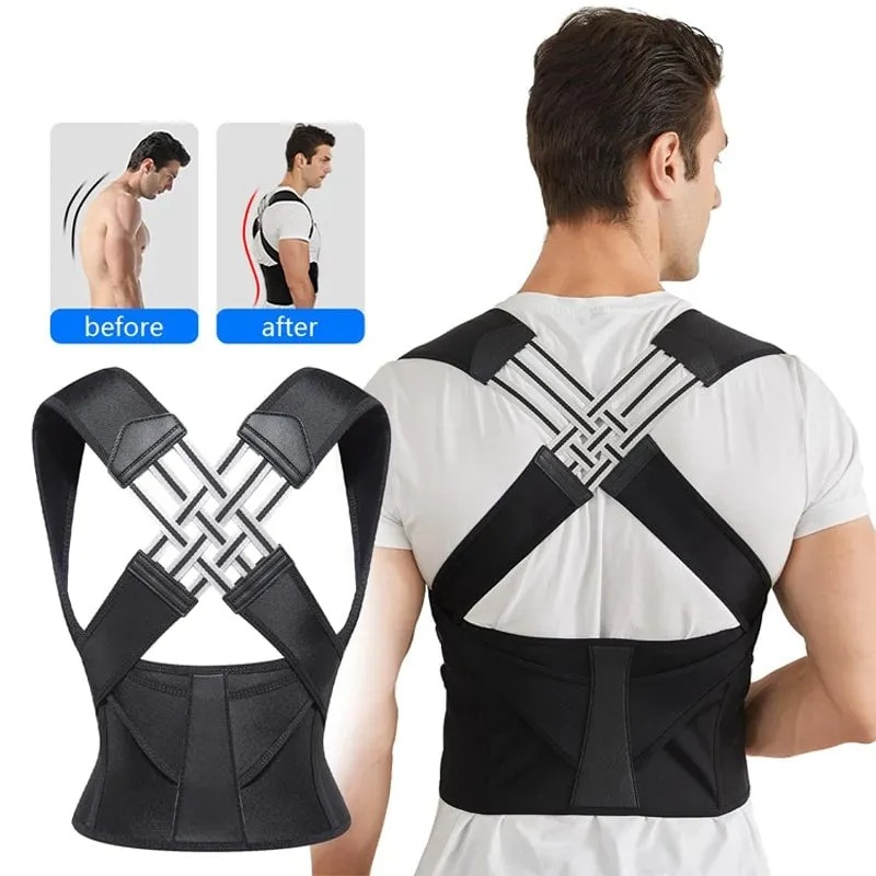 🔥Flash Sale 49% OFF-Posture Corrector-Back Brace for Men and Women- Fully Adjustable Straightener