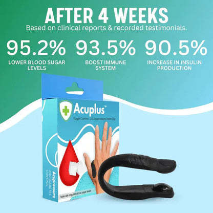 Acuplus+ Sugar Control Acupressure Point Clip - Buy 1 Get 1 FREE ( HomepicksOfficial )🔥