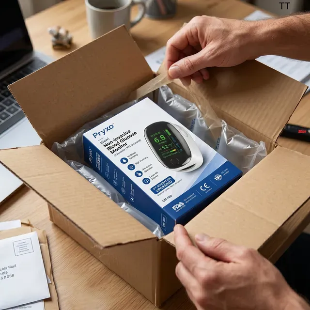 2026 Pryxo™ GM-100 Non-Invasive Monitor – 5 Seconds / 99% Accuracy