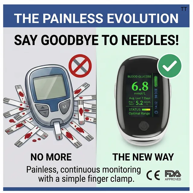 2026 Pryxo™ GM-100 Non-Invasive Monitor – 5 Seconds / 99% Accuracy