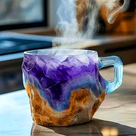 🔥2026 HOT SALE ✨️ New Mineral Crystal Coffee Mugs☕
