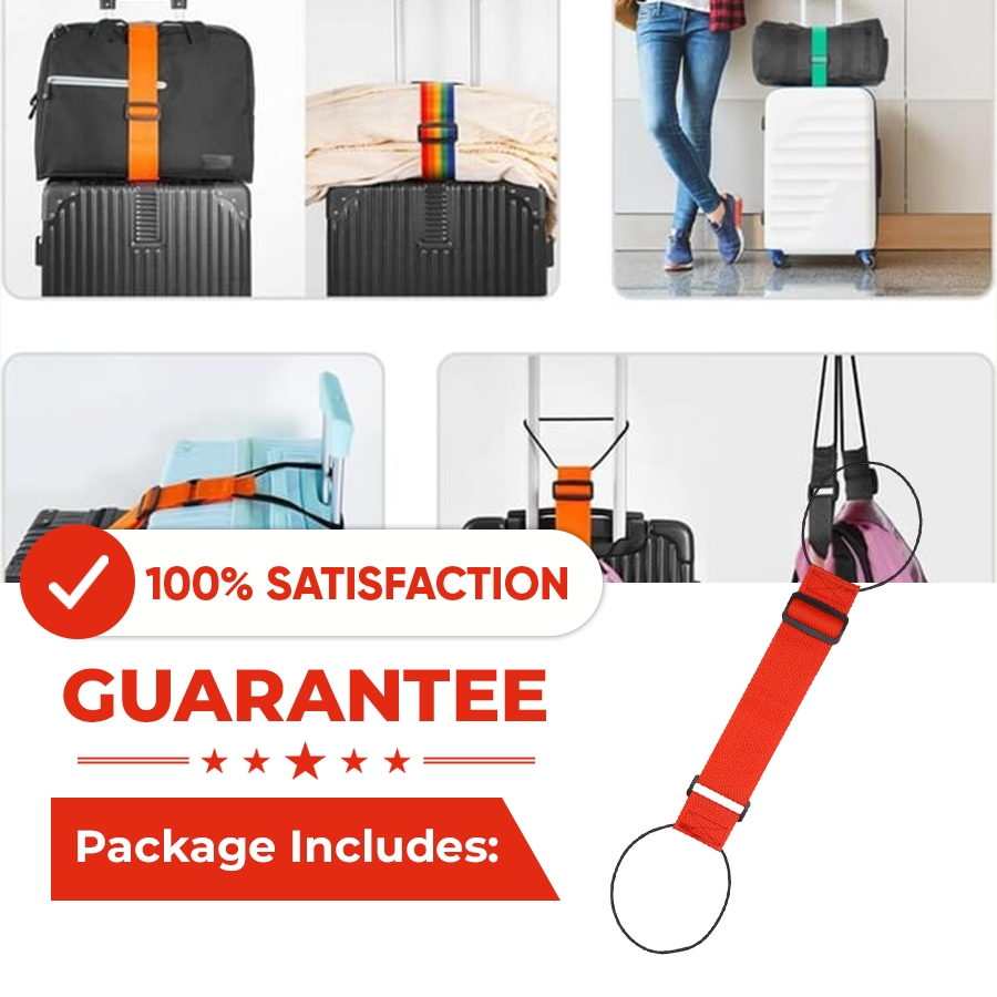 🔥Last Day 50% OFF🔥 Adjustable Luggage Strap Bungee for Suitcase Handle