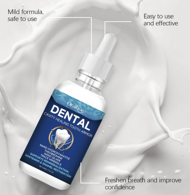 🔥Flash Sale🔥Fluoride-Free Hydroxyapatite Tooth Armor Drops
