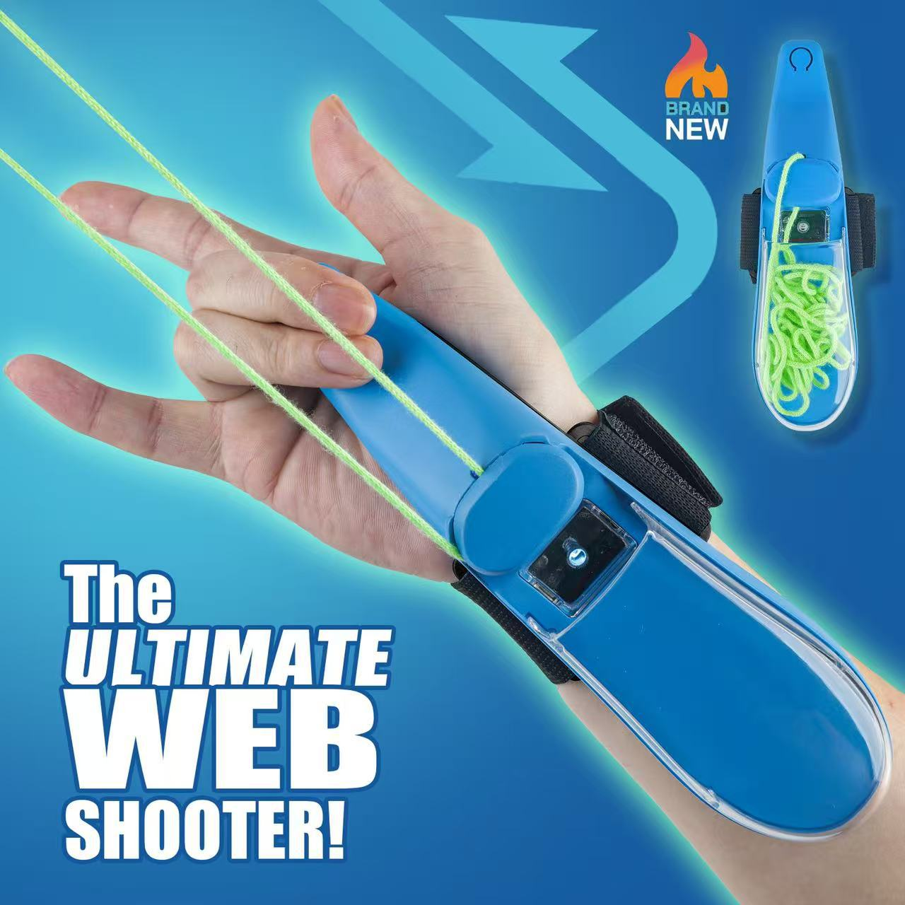 🔥LAST DAY 50% OFF 🕷️ Spider-Man Inspired String Launching Webshooter Toy🎁🚀