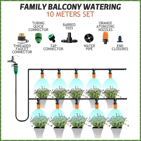 🔥Summer Sale-48% OFF🔥Mist Cooling Automatic Irrigation System
