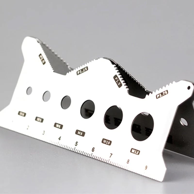 💥Stainless Steel Double-Sided Bolt Gauge Card