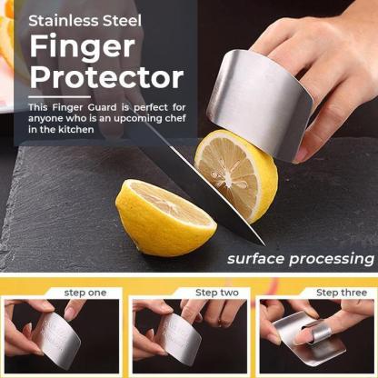 🎁2026 Hot Sale🎁 49% OFF - Stainless Steel Finger Guard🔥BUY MORE SAVE MORE