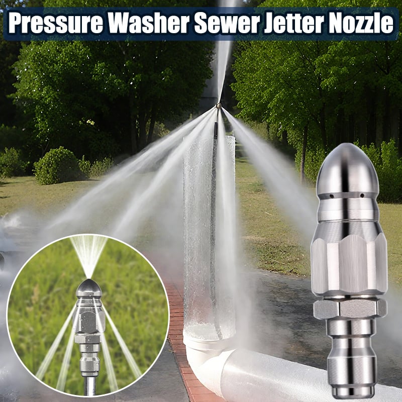 💥LAST DAY 50% OFF🌀1/4" Quick Connect Stainless Nozzle Set