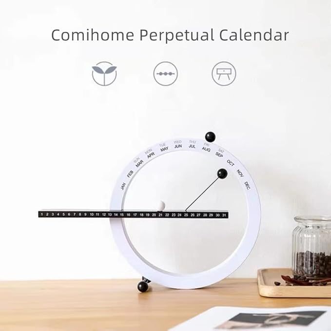 🔥New Year Sale 49% OFF🎉Magnetic Ball Perpetual Calendar